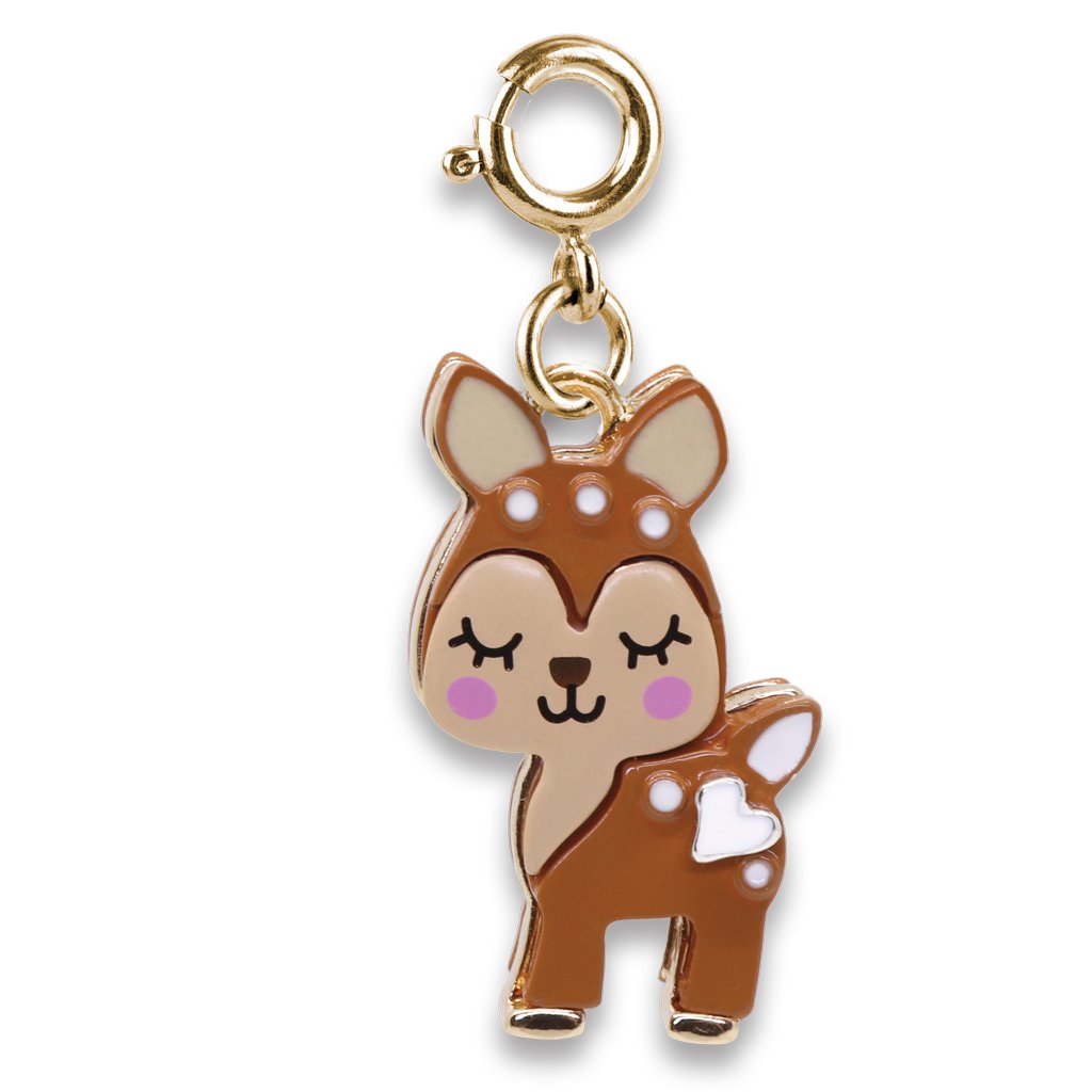 Gold Fawn Charm TheT43Shop