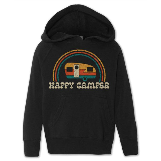 Happy Camper Hooded Pullover Tea for Three: A Children's Boutique