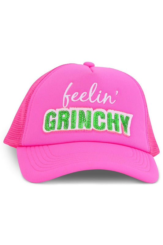 Feelin' Grinchy Trucker Hat Tea for Three: A Children's Boutique