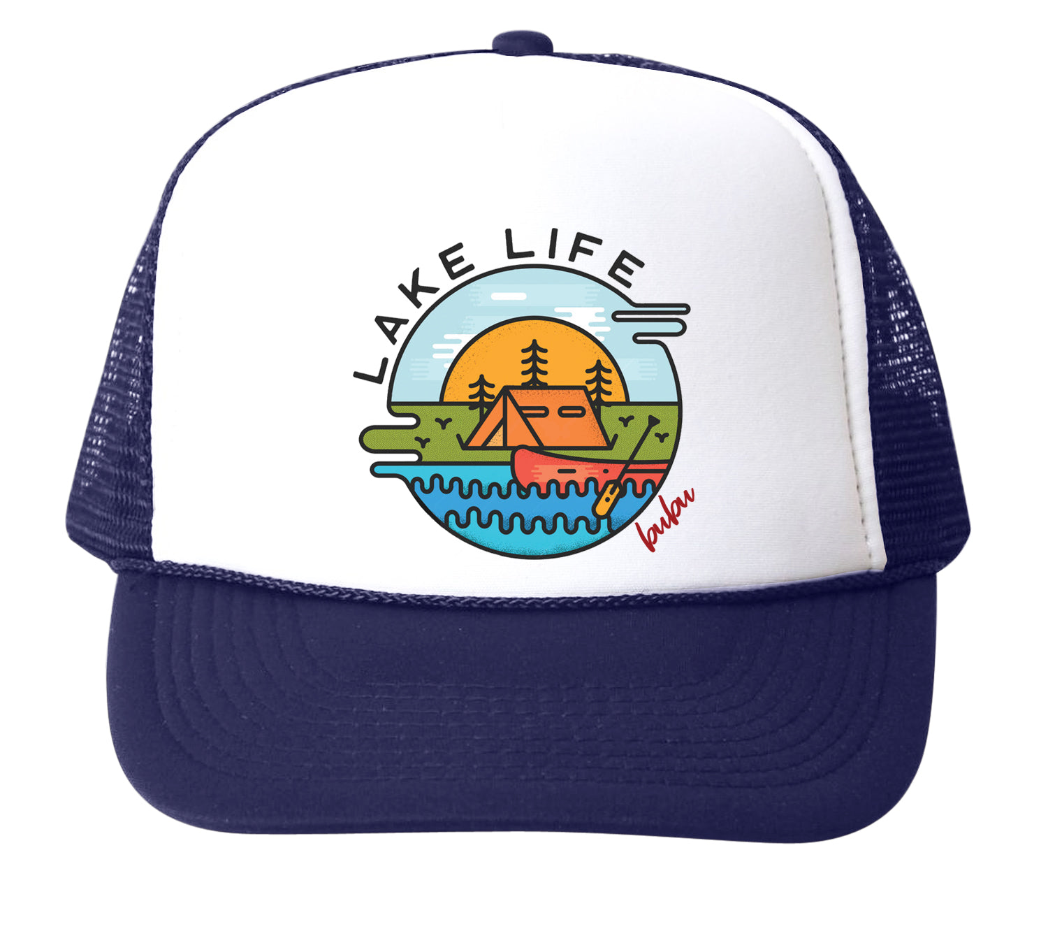 Lake Life Trucker Hat TheT43Shop
