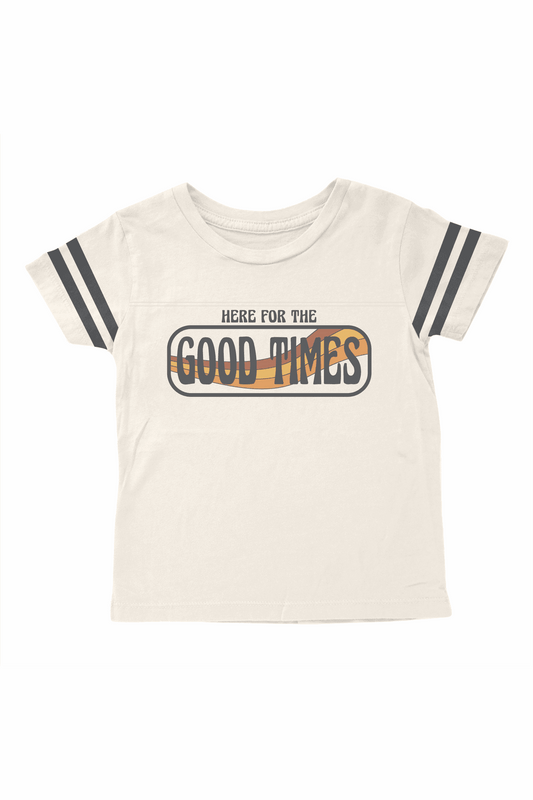 Good Times Football Tee Tea for Three: A Children's Boutique