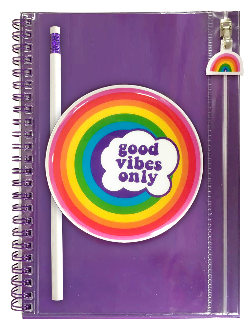 Good Vibes Only Pencil Pouch Journal TheT43Shop