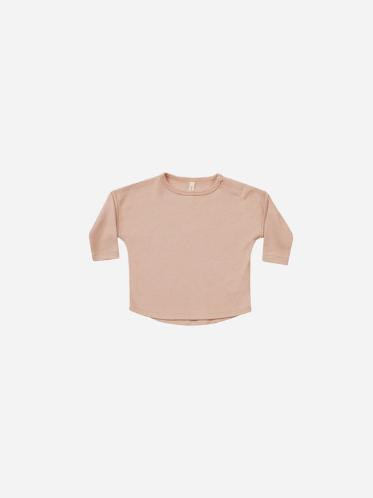 Long Sleeve Tee || Blush Tea for Three: A Children's Boutique
