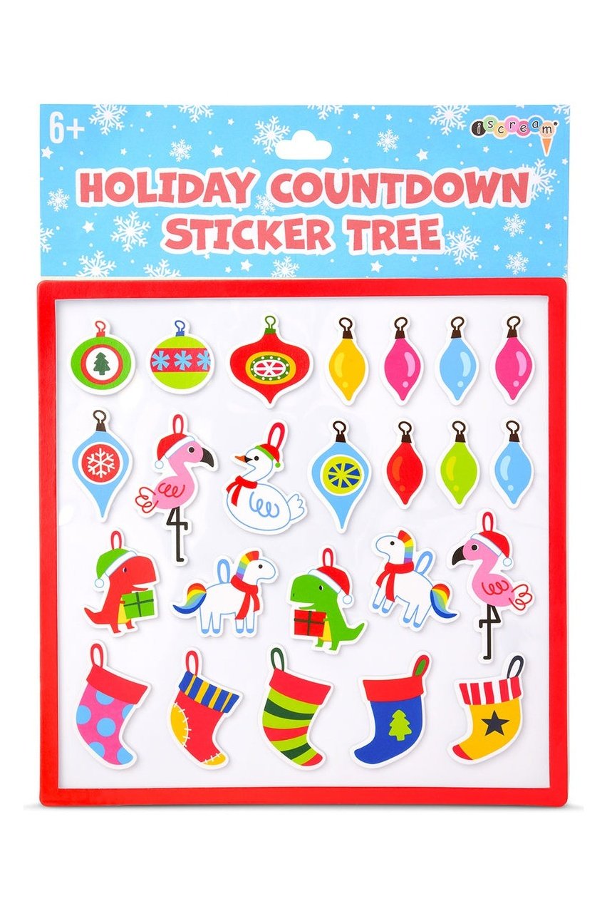 Holiday Countdown Sticker Tree Tea for Three: A Children's Boutique