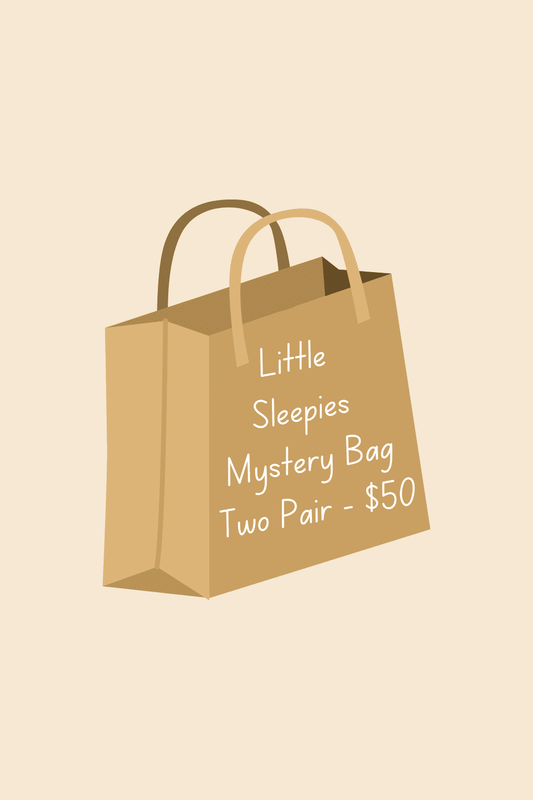 Little Sleepies Mystery Bags - 2 PAIRS! Tea for Three: A Children's Boutique