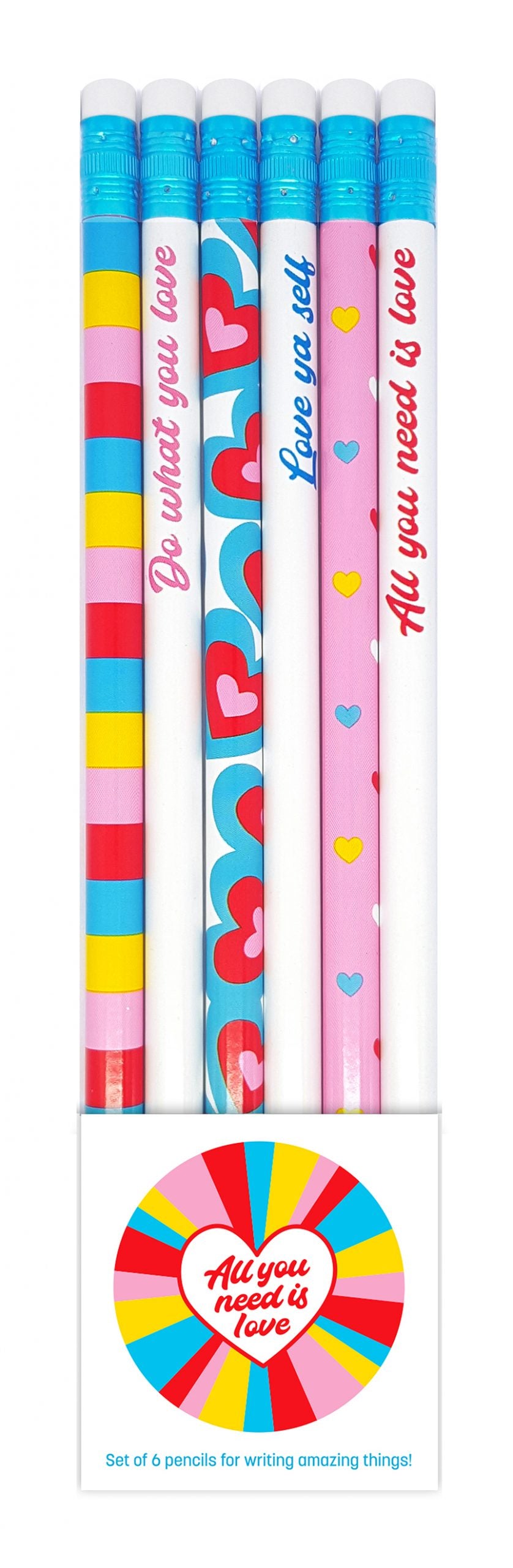 All You Need Is Love - Pencil Set TheT43Shop