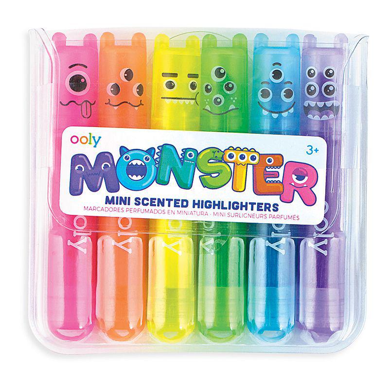 Mini Monsters Scented Markers - Set of 6 TheT43Shop