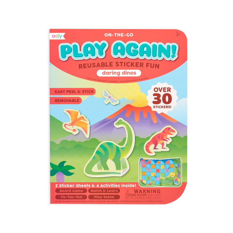 Play Again! Mini On-the-go Activity Kit - Daring Dinos TheT43Shop