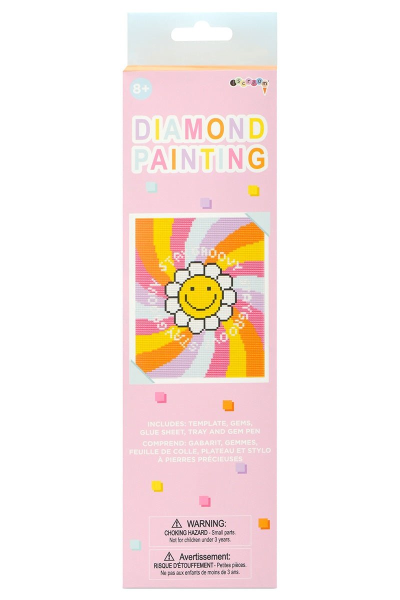 Stay Groovy Diamond Painting Kit Tea for Three: A Children's Boutique