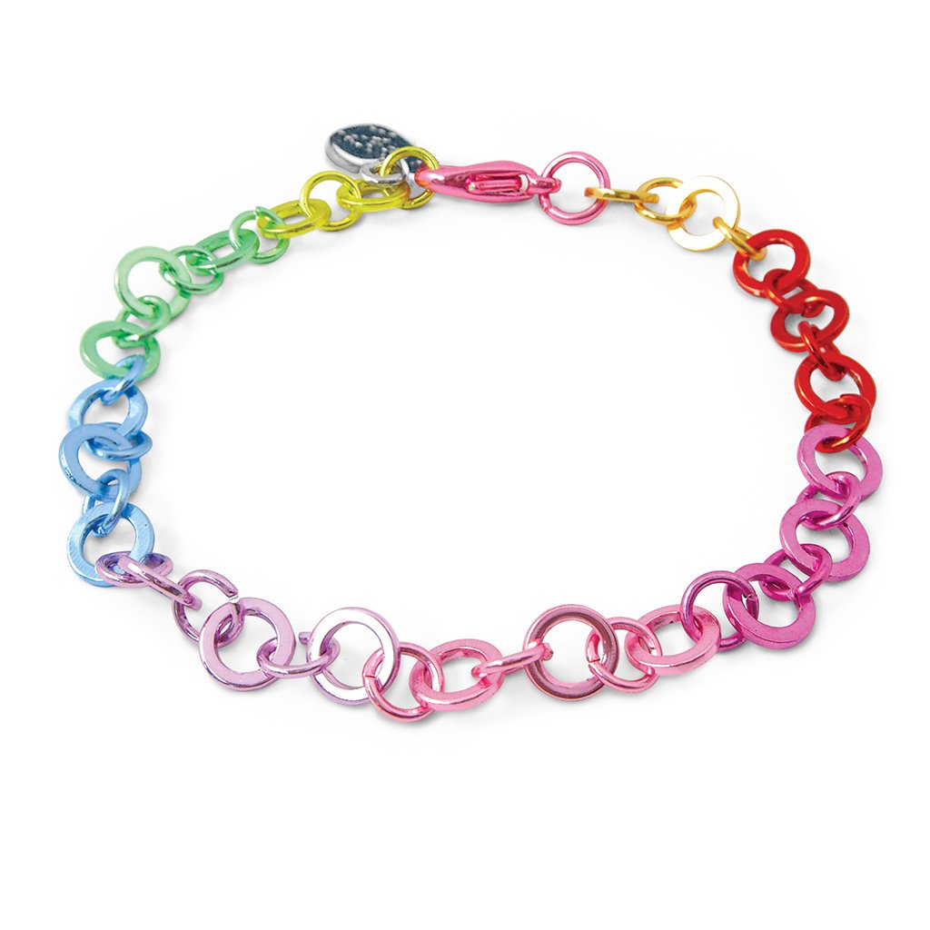 Rainbow Chain Bracelet TheT43Shop