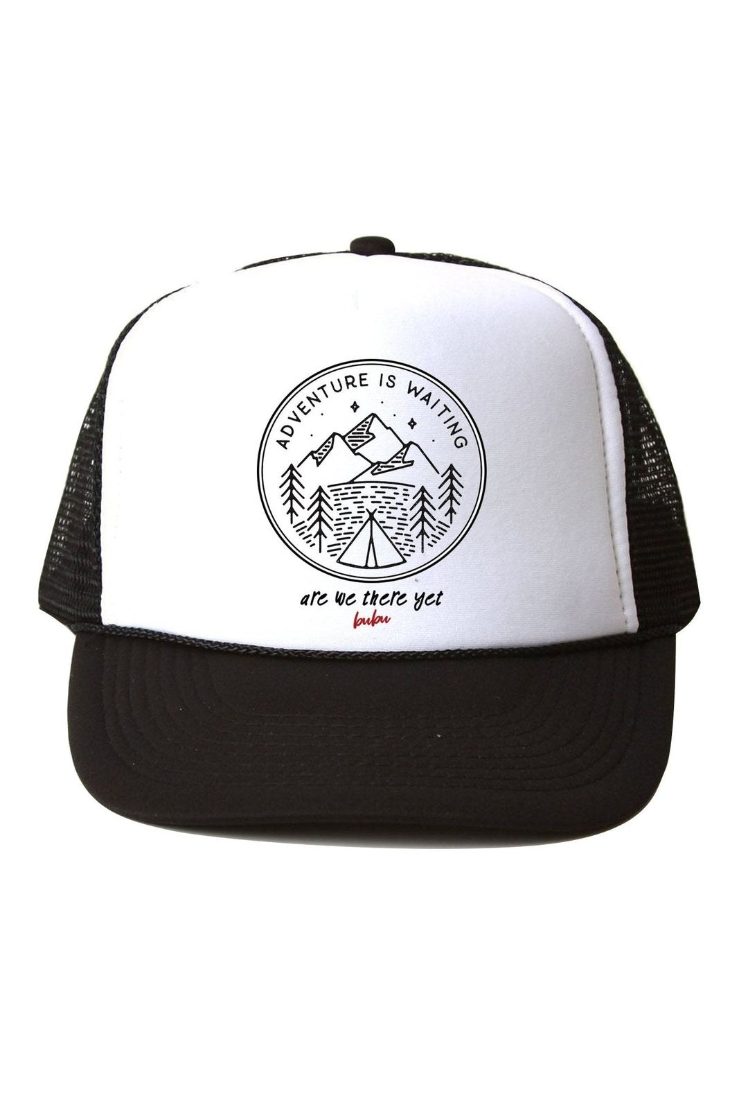 Adventure Is Waiting Trucker Hat - Tea for Three: A Children's Boutique-New Arrivals-Tea for Three: A Children's Boutique