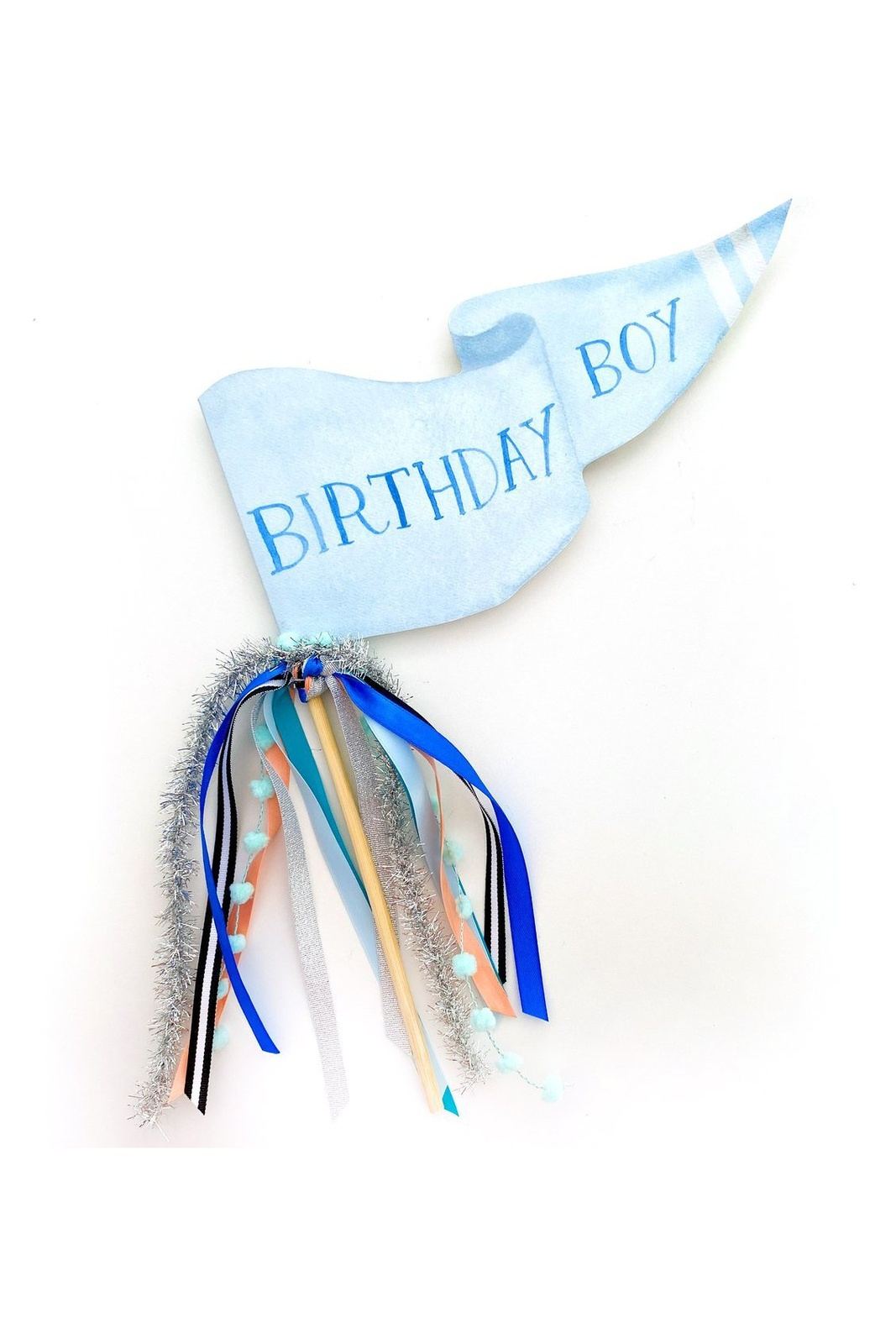 Birthday Boy Party Pennant - Tea for Three: A Children's Boutique-New Arrivals-TheT43Shop