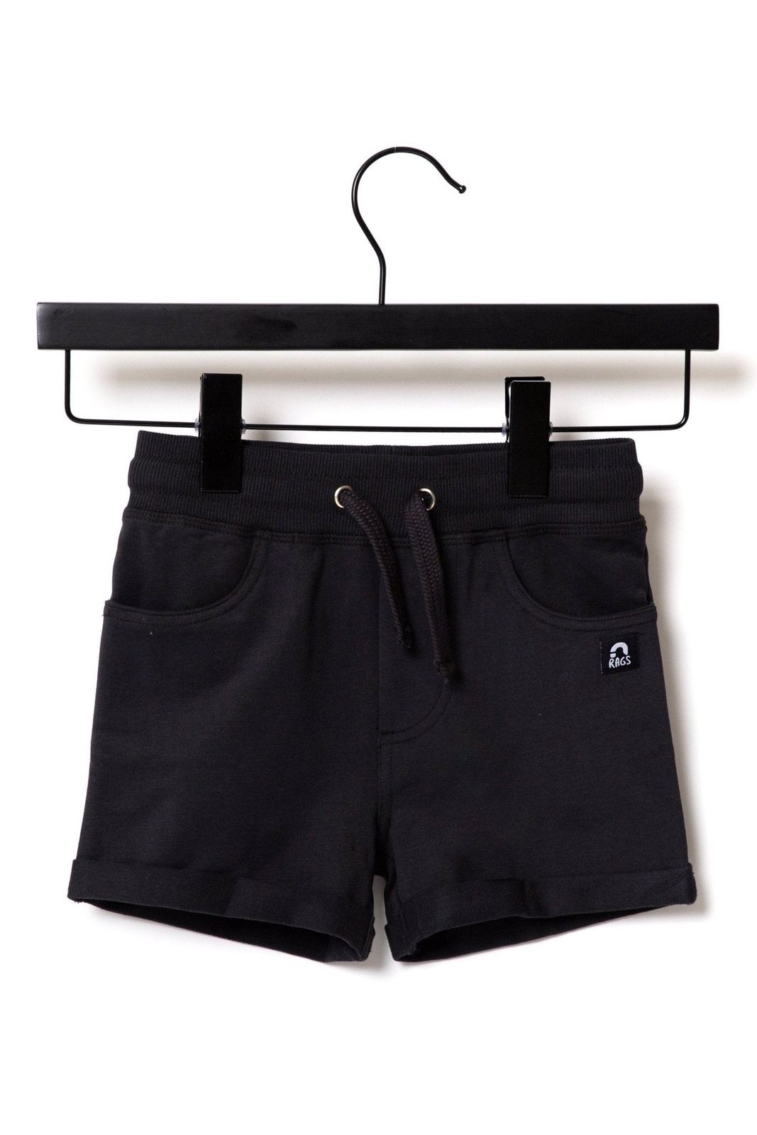 Essentials Shorts with Rolled Hem - 'Phantom' - Tea for Three: A Children's Boutique-New Arrivals-TheT43Shop