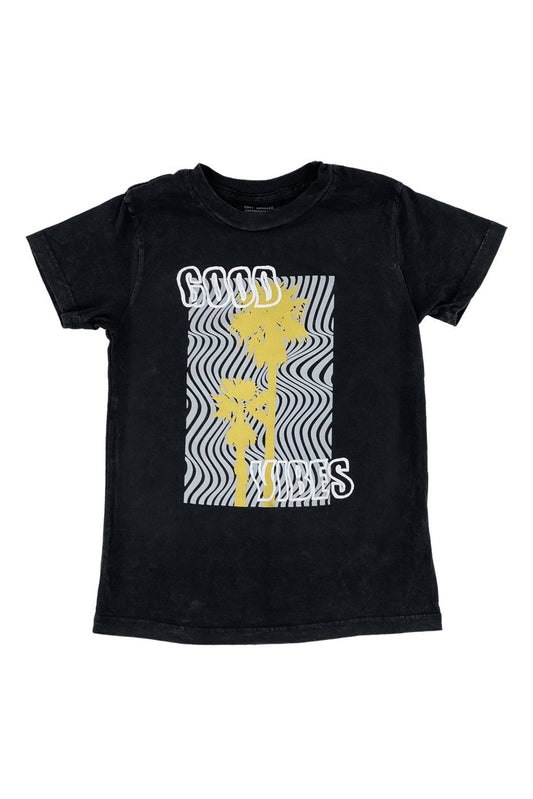 Good Vibes Tee - TW - Tea for Three: A Children's Boutique-New Arrivals-TheT43Shop
