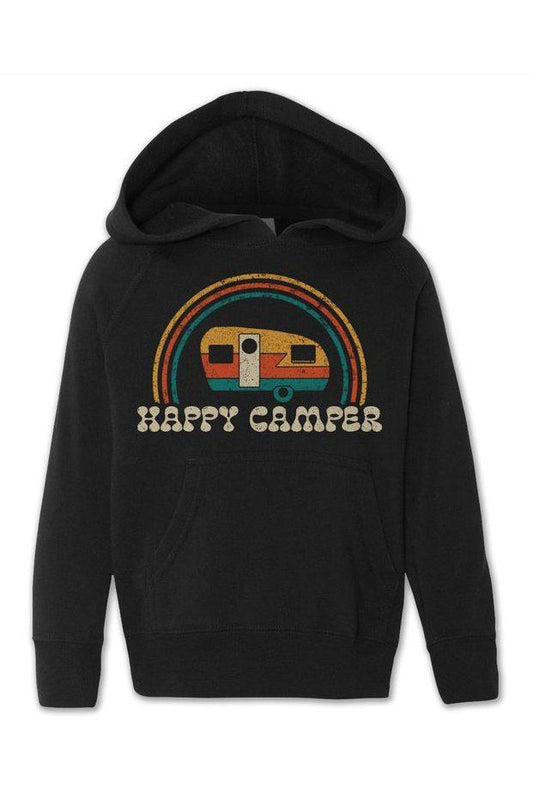 Happy Camper Hooded Pullover - Tea for Three: A Children's Boutique-New Arrivals-TheT43Shop