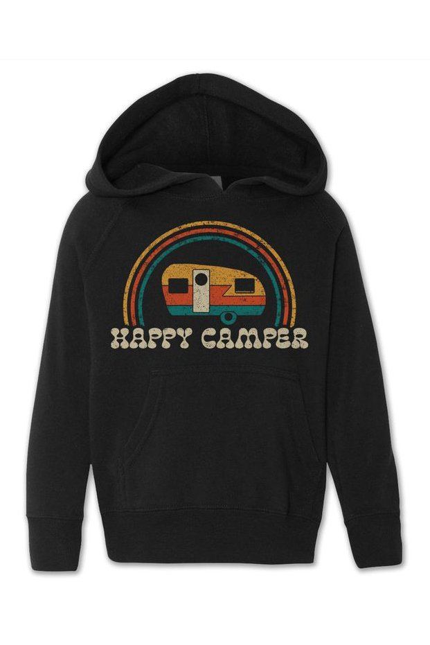 Happy Camper Hooded Pullover - Tea for Three: A Children's Boutique-New Arrivals-TheT43Shop