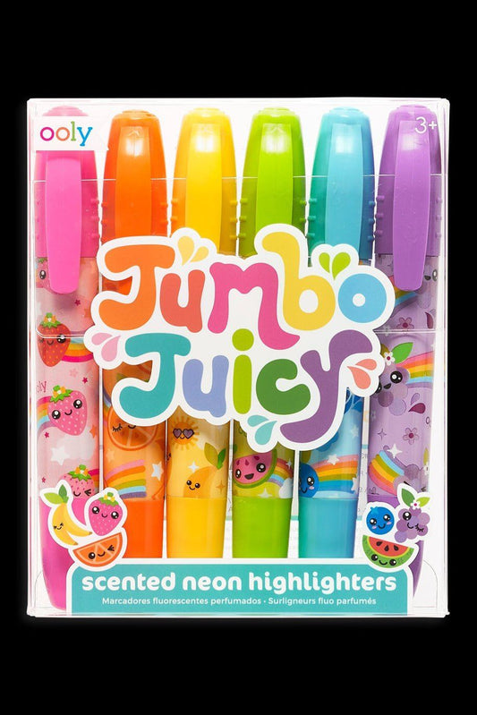Jumbo Juicy Scented Highlighters - Set of 6 - Tea for Three: A Children's Boutique-New Arrivals-TheT43Shop