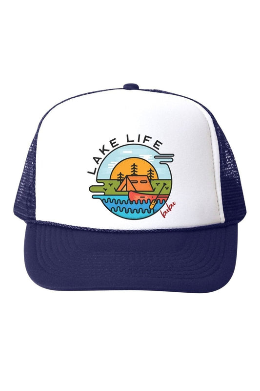 Lake Life Trucker Hat - Tea for Three: A Children's Boutique-New Arrivals-TheT43Shop
