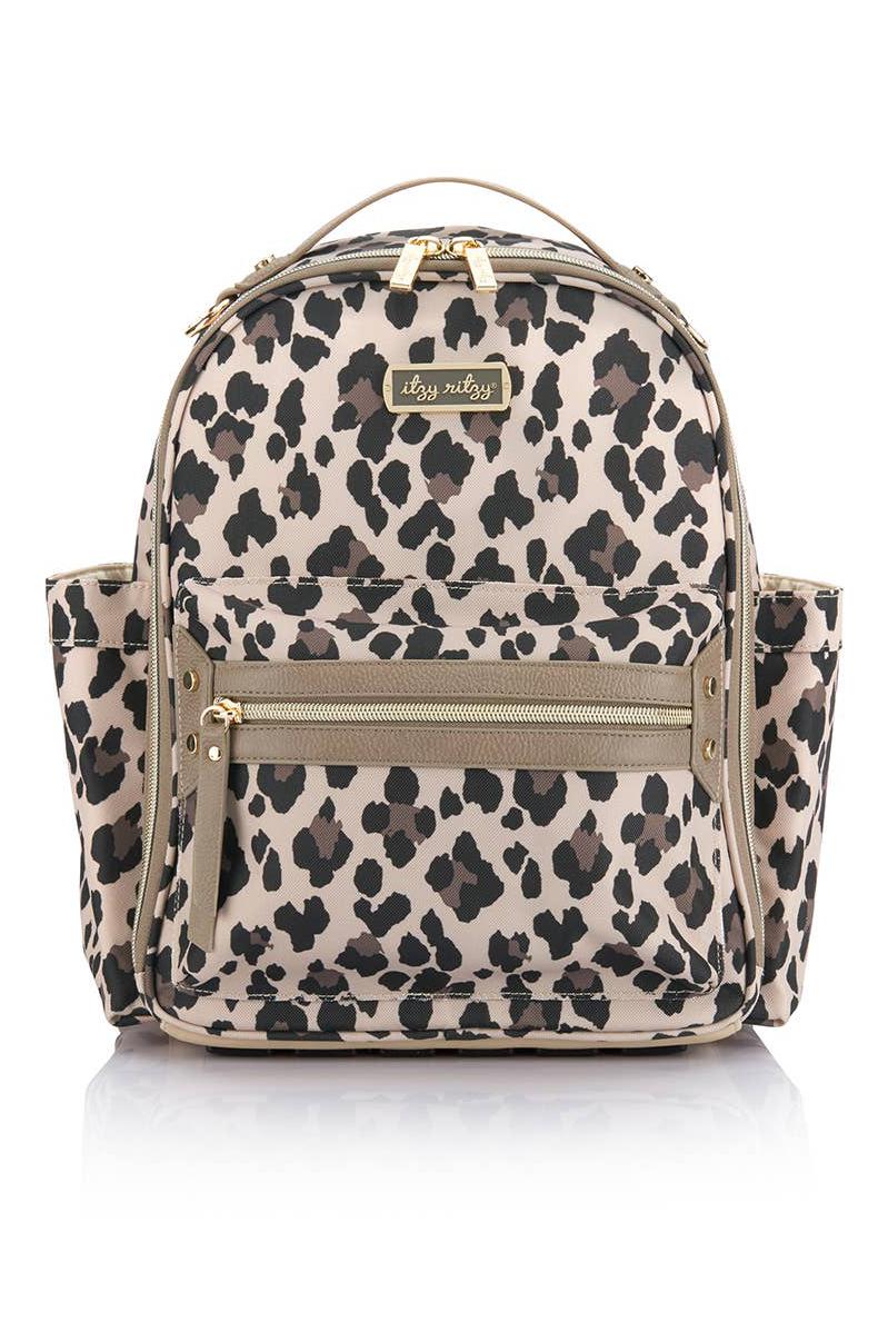 Leopard Itzy Mini™ Diaper Bag Backpack - Tea for Three: A Children's Boutique-New Arrivals-TheT43Shop