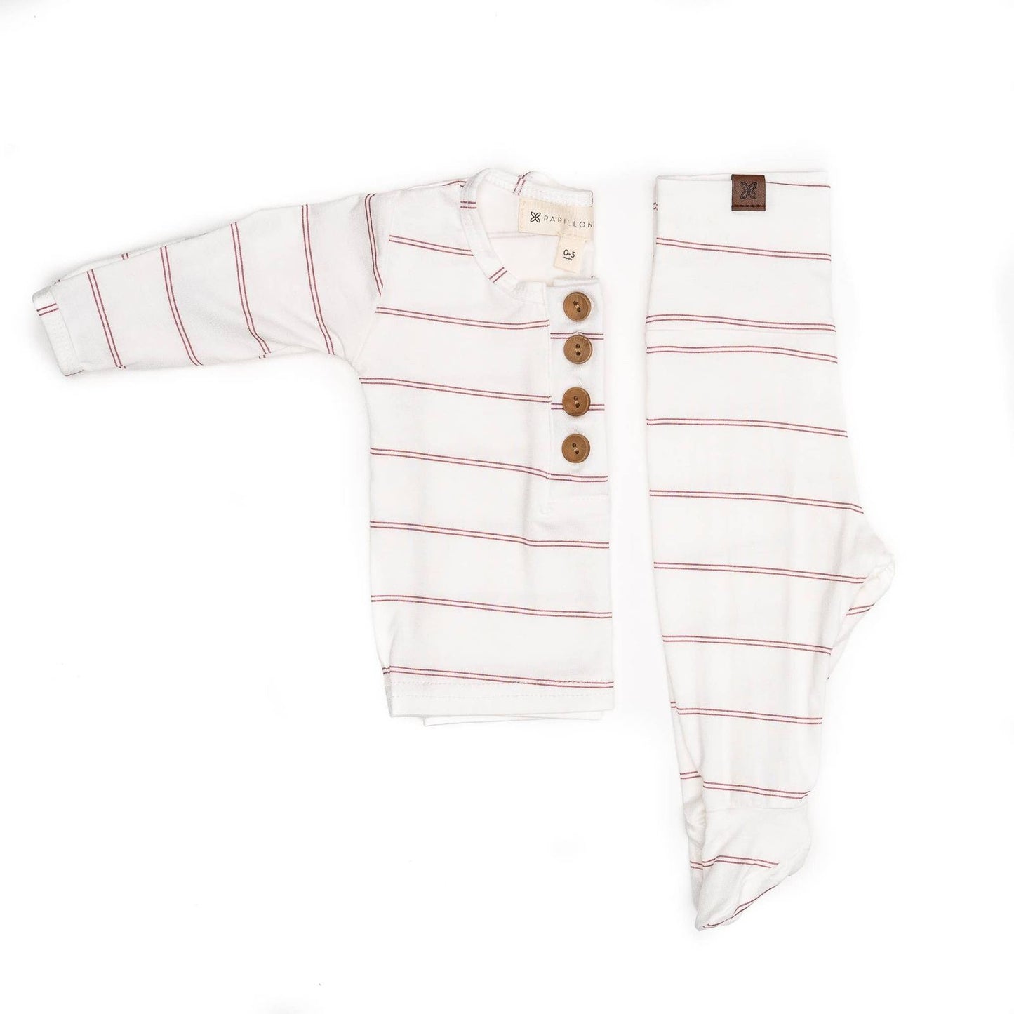 Charlie Knit Set - Striped Rose Tea for Three: A Children's Boutique