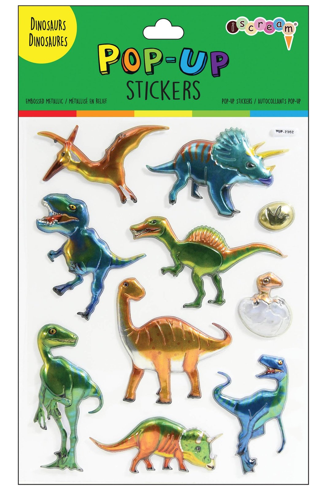 Dinosuar Pop Up Stickers Tea for Three: A Children's Boutique