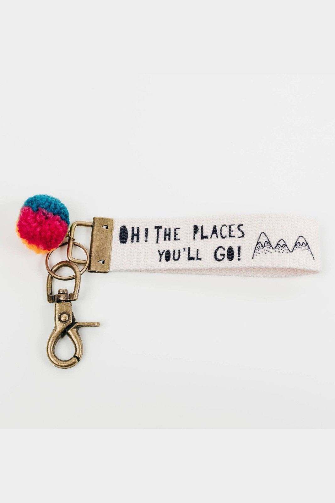 Oh The Places Keychain Tea for Three: A Children's Boutique