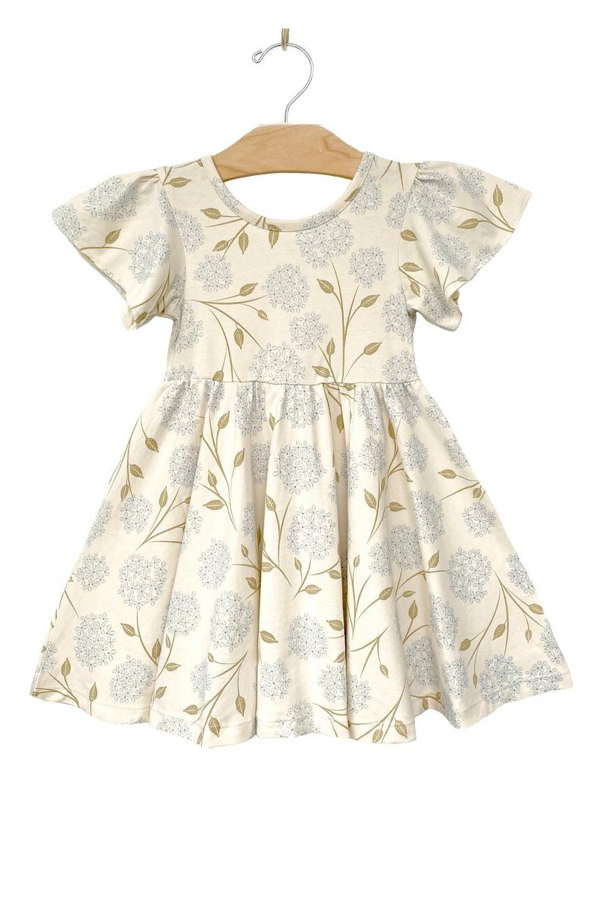 Hydrangea Flowy Sleeve Twirl Dress Tea for Three: A Children's Boutique