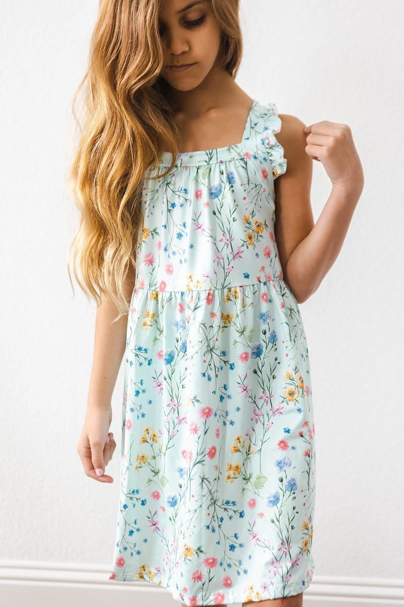 Wildwood Ruffled Strappy Dress Tea for Three: A Children's Boutique