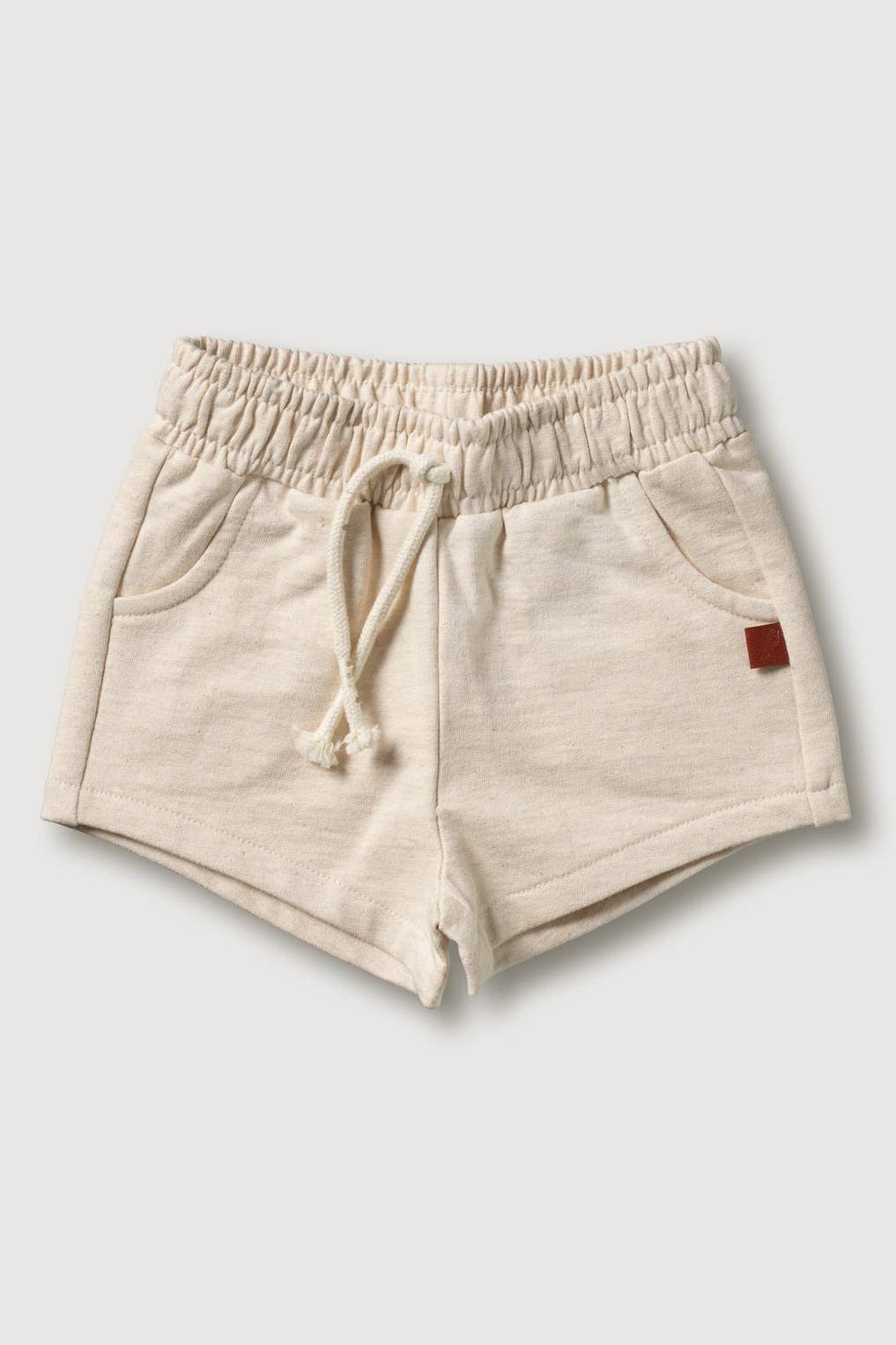 Willow Organic Shorts - Oatmeal Tea for Three: A Children's Boutique