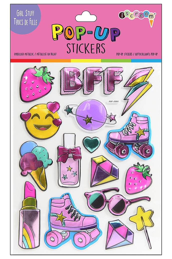 BFF Pop-Up Stickers Tea for Three: A Children's Boutique