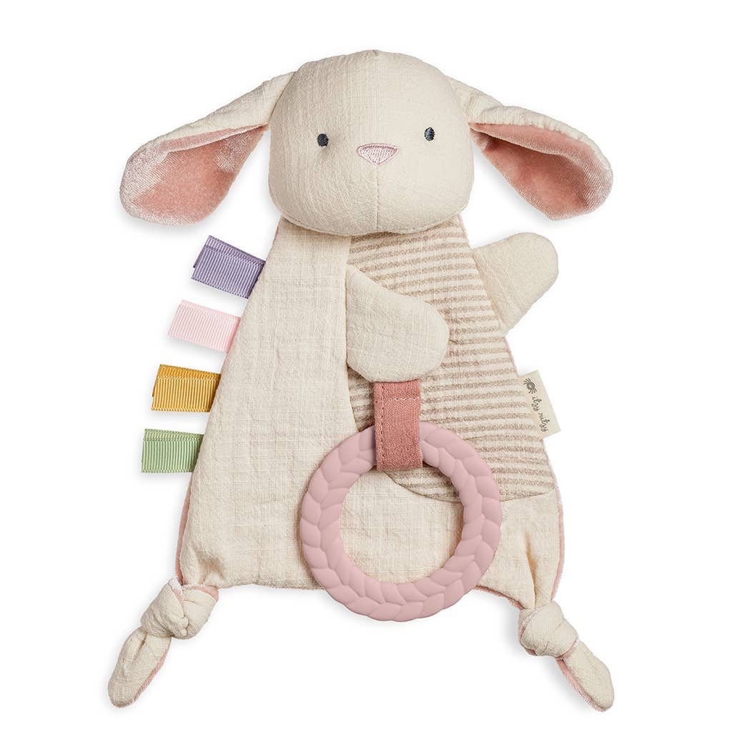 Bunny Sensory Toy with Teether Tea for Three: A Children's Boutique