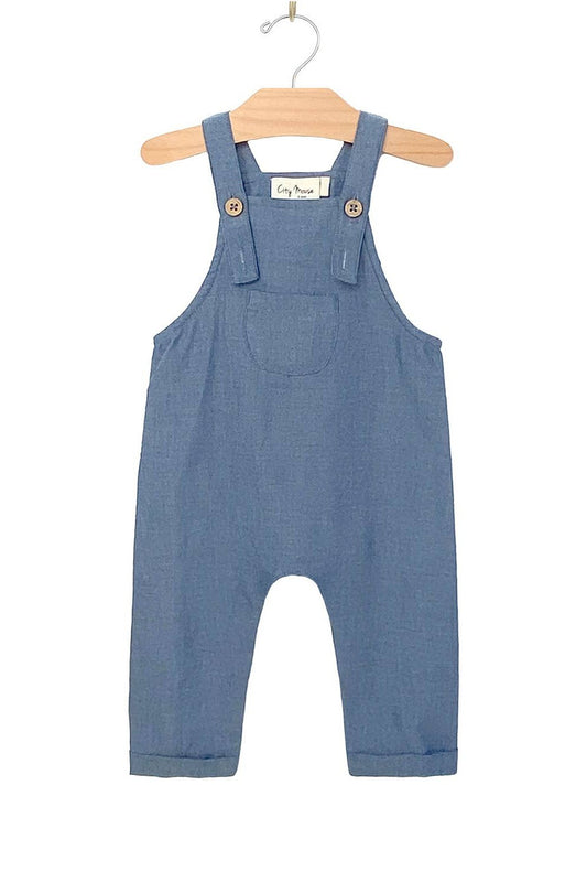 Chambray Overalls Tea for Three: A Children's Boutique