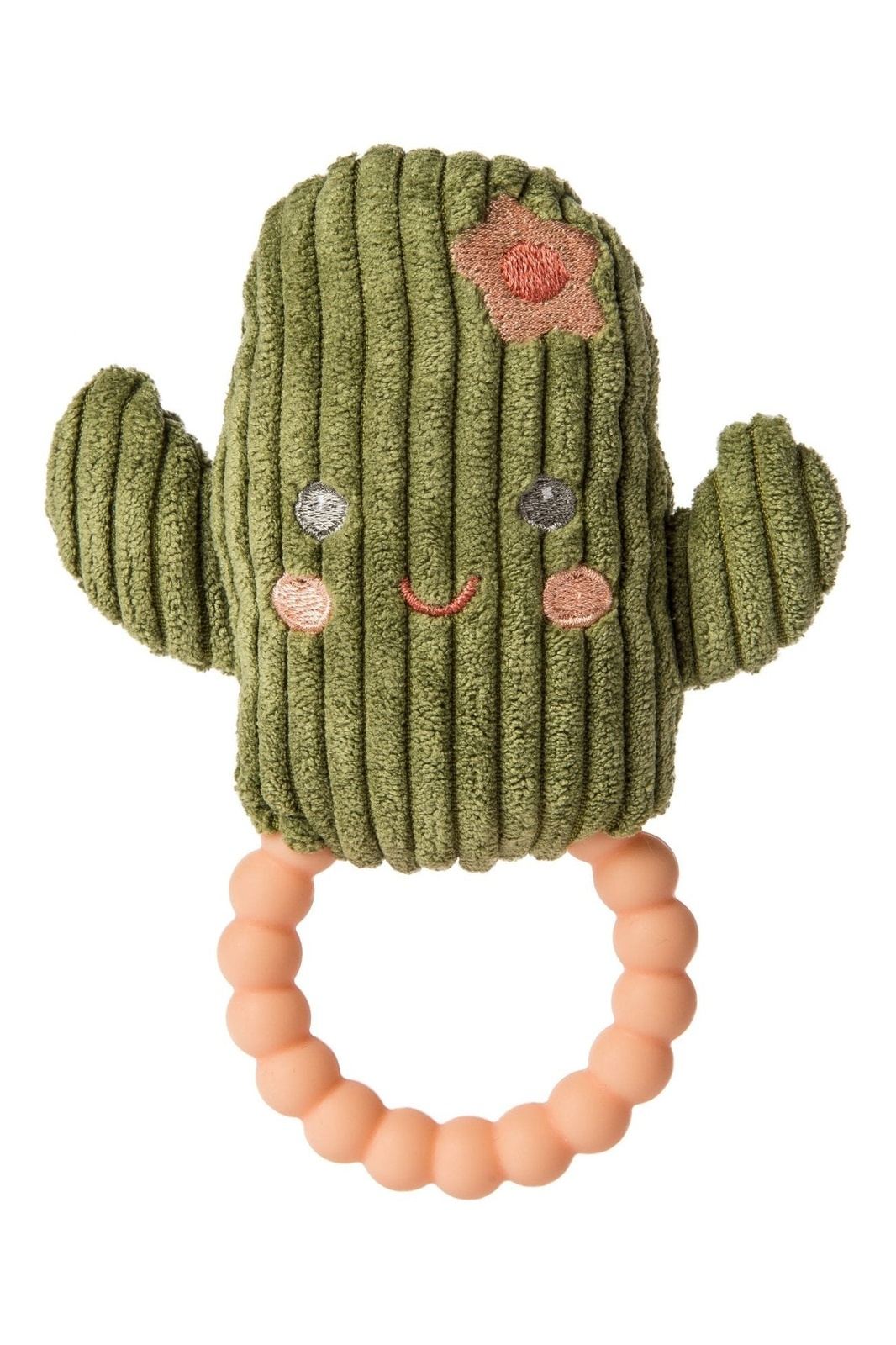 Sweet Soothie Happy Cactus Teether Rattle – 5″ Tea for Three: A Children's Boutique