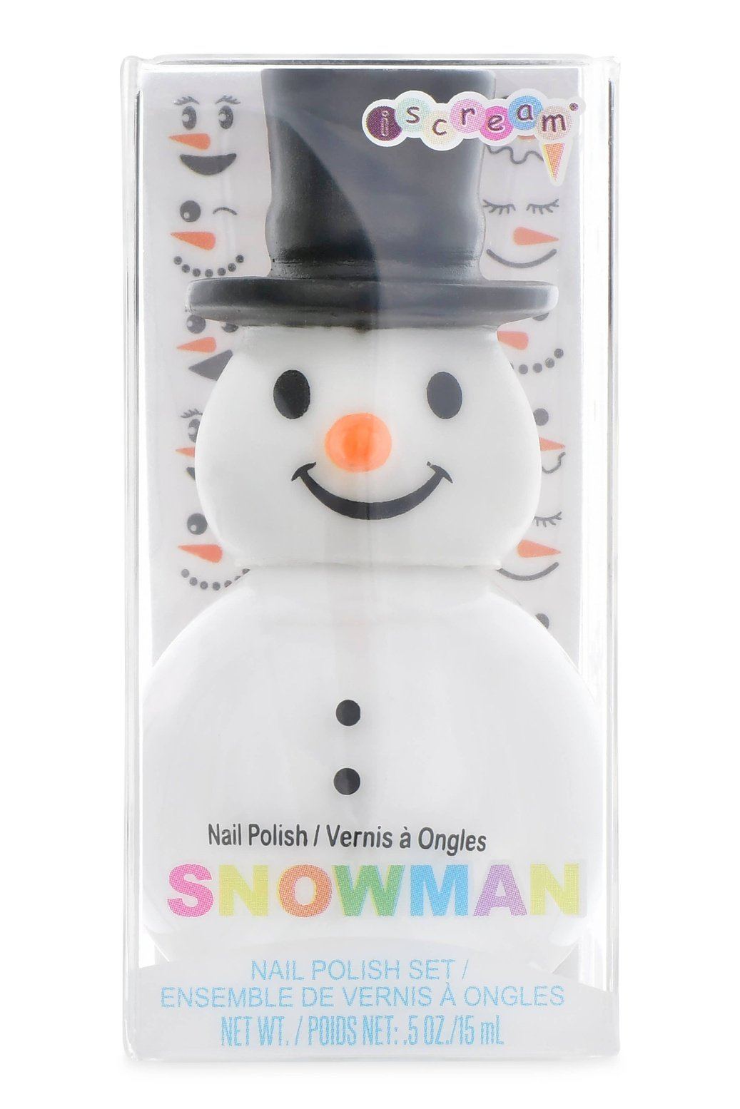 Snowman Nail Polish White Polish Tea for Three: A Children's Boutique