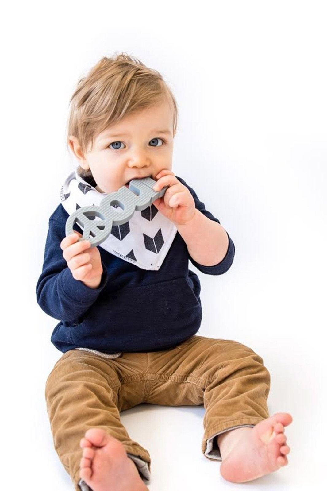 Peace Out Teether - Tea for Three: A Children's Boutique-New Arrivals-TheT43Shop