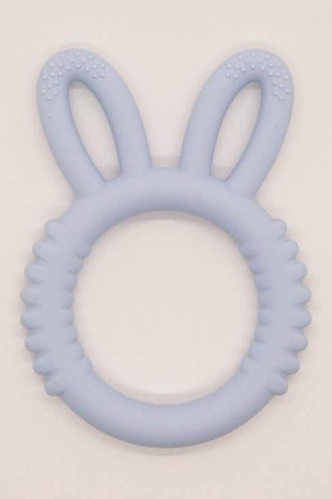 Silicone Bunny Teething Ring - Tea for Three: A Children's Boutique-New Arrivals-TheT43Shop